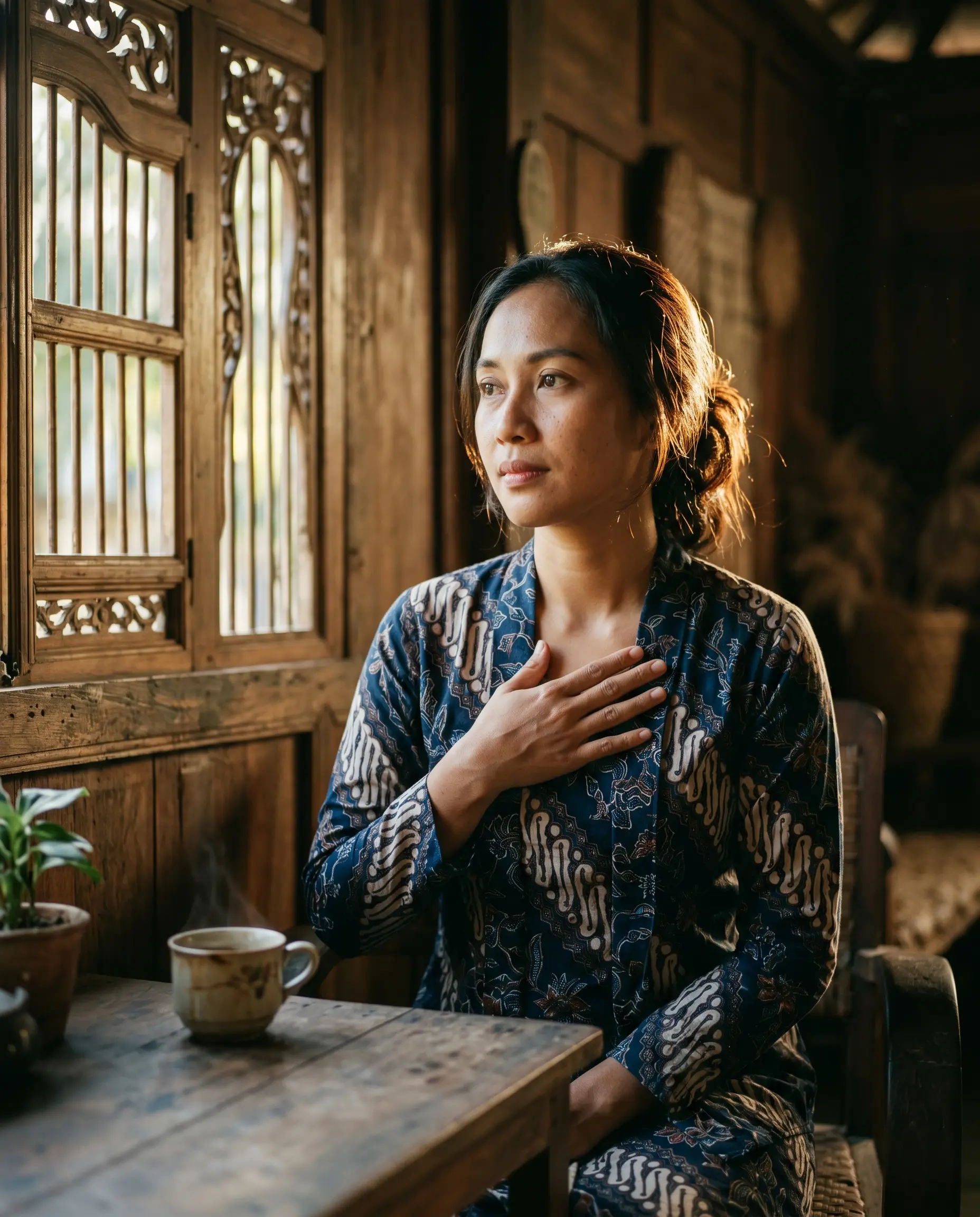 eling lan waspada breathing pause before reacting to emotion