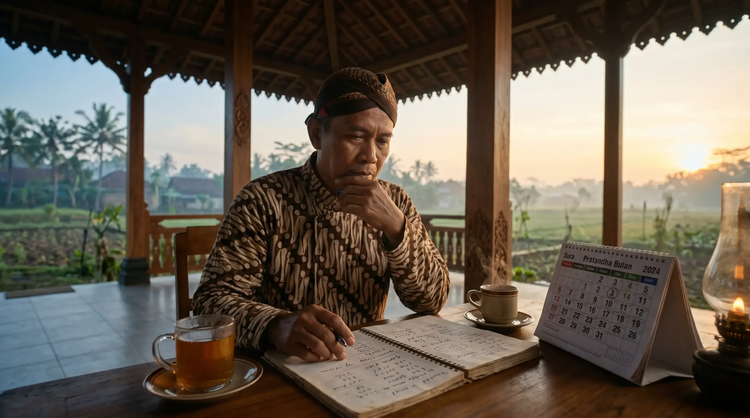 usaha as Javanese effort with timing strategy ethics and prayer