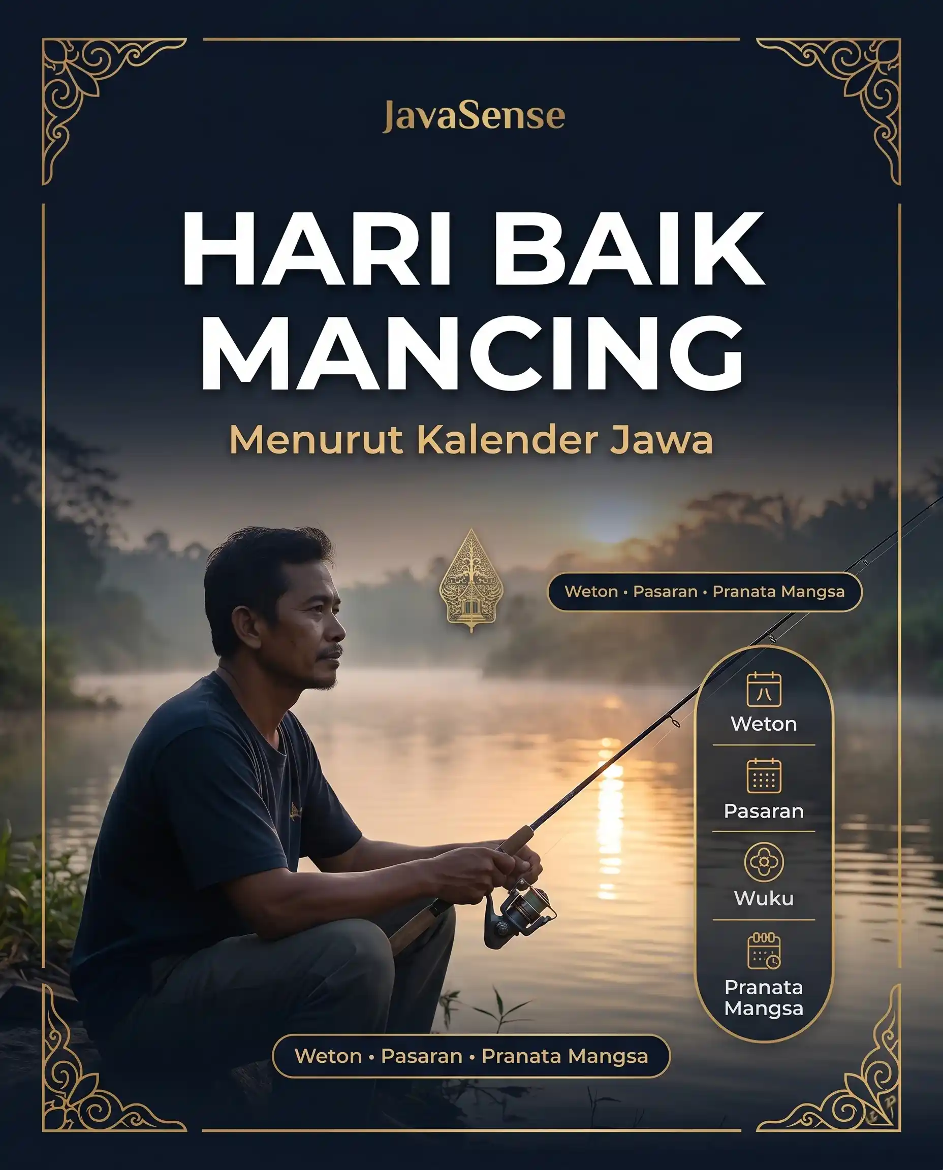 hari baik mancing menurut Kalender Jawa