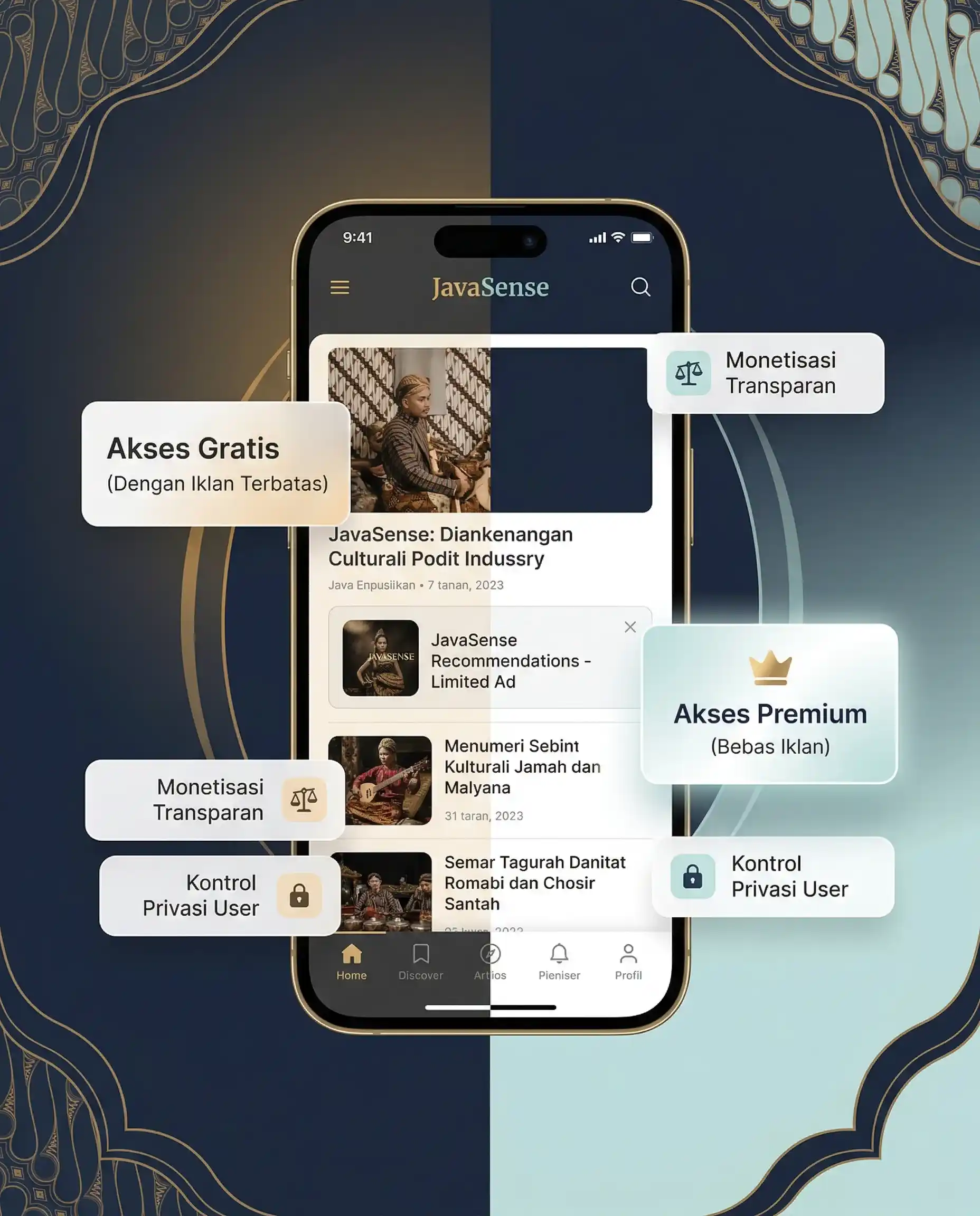 JavaSense Ads Premium