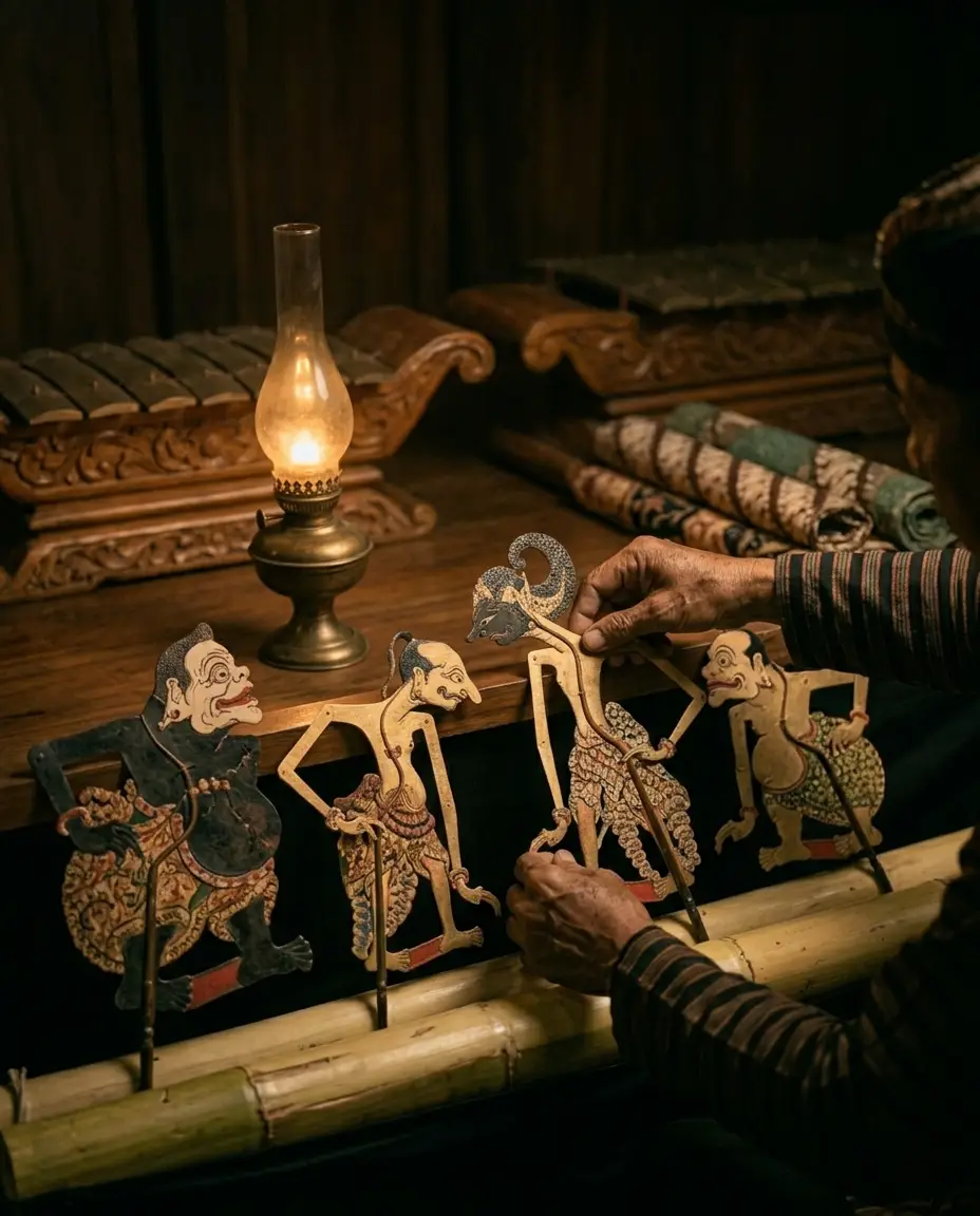 makna punakawan dalam wayang Jawa sebagai suara rakyat