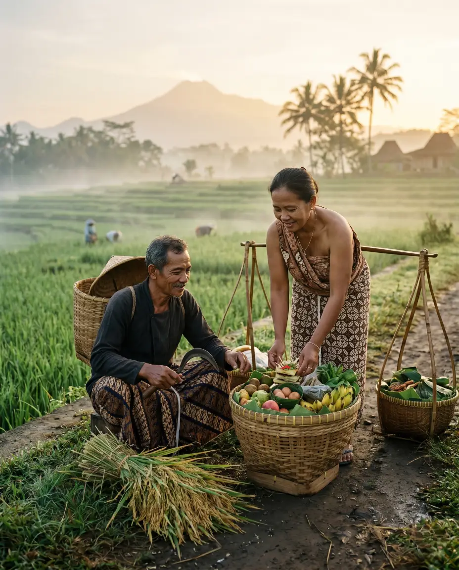 makna rejeki dalam budaya Jawa sebagai usaha dan syukur