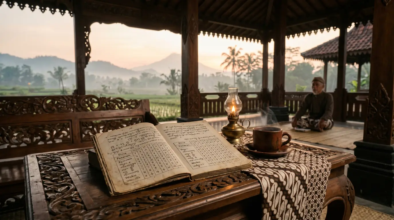 Neptu Javanese Calendar values for weekday pasaran and weton calculation