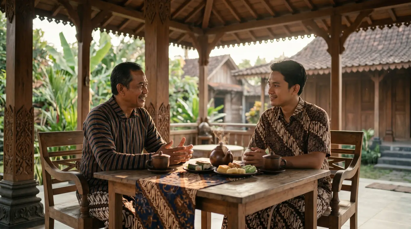 ngoko as Javanese everyday speech for closeness without disrespect