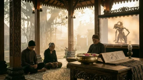 ruwatan Jawa as symbolic cleansing release of burden and inner renewal