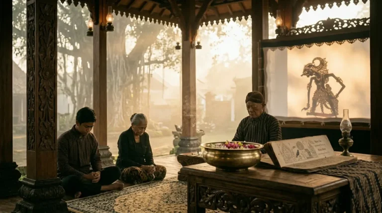 ruwatan Jawa as symbolic cleansing release of burden and inner renewal