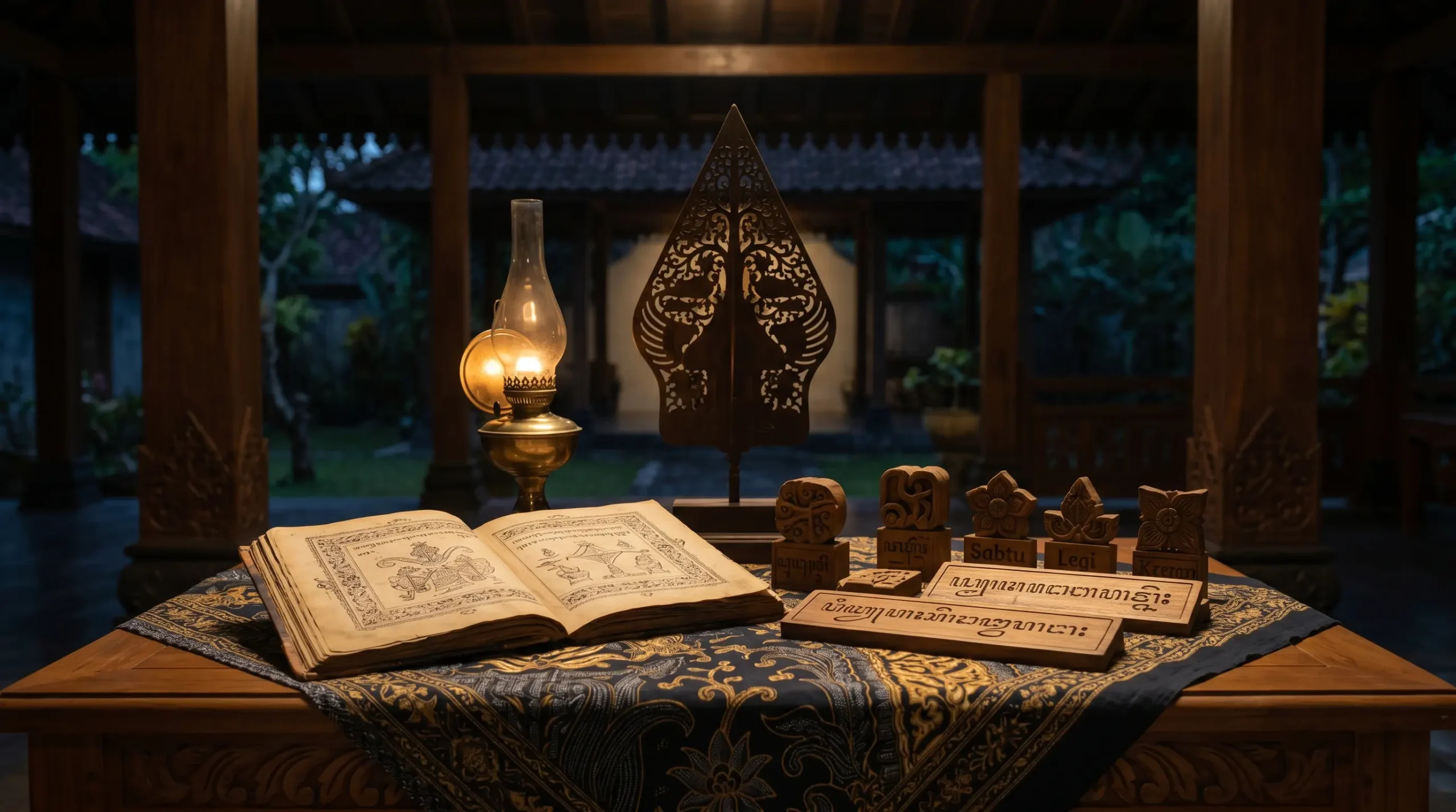 Makna Sabtu Legi menurut budaya Jawa dengan simbol wayang gunungan dan pasaran Legi