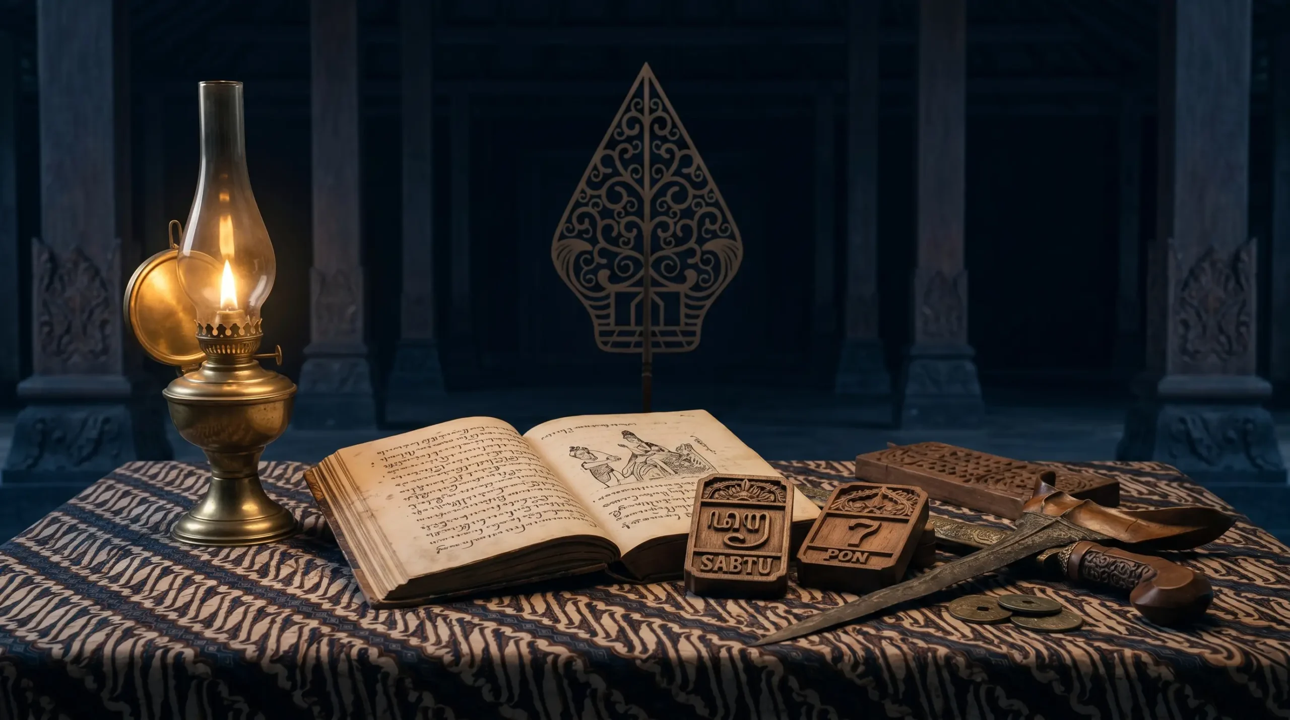 Makna Sabtu Pon menurut budaya Jawa dengan simbol wayang gunungan dan pasaran Pon