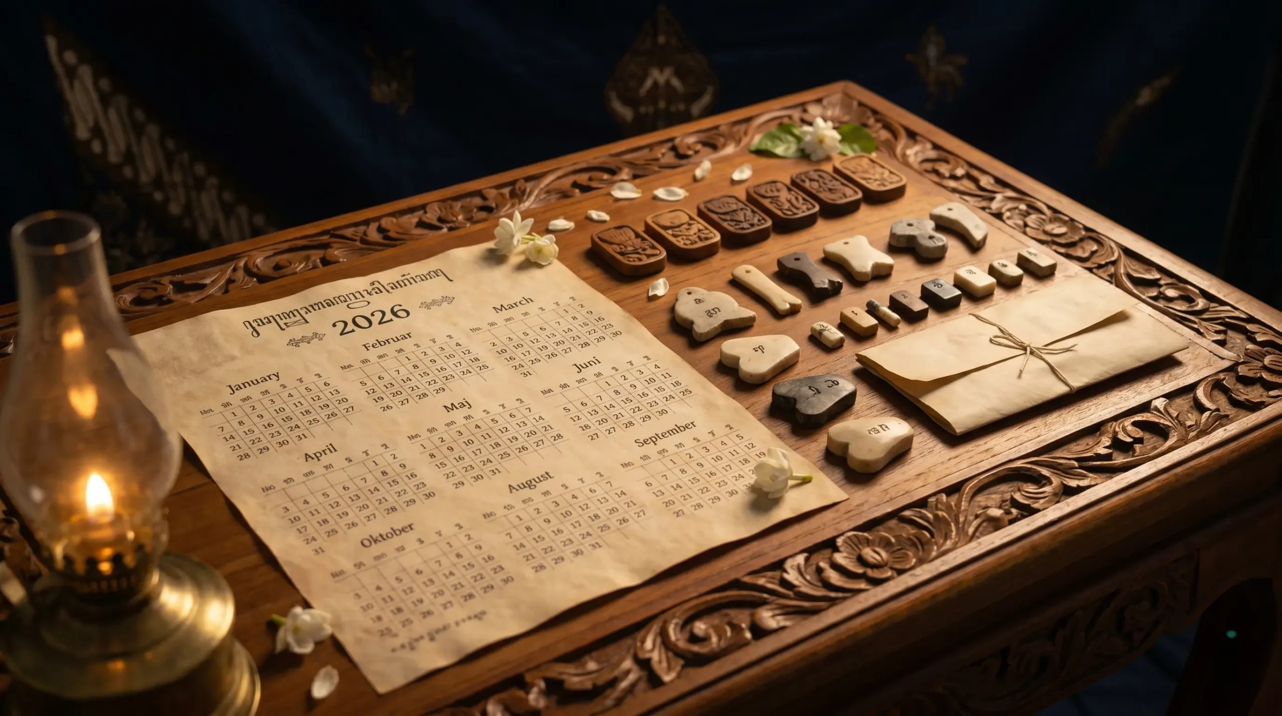Cara membaca kalender Jawa 2026 untuk memilih hari menikah dengan weton pasaran neptu dan geblak