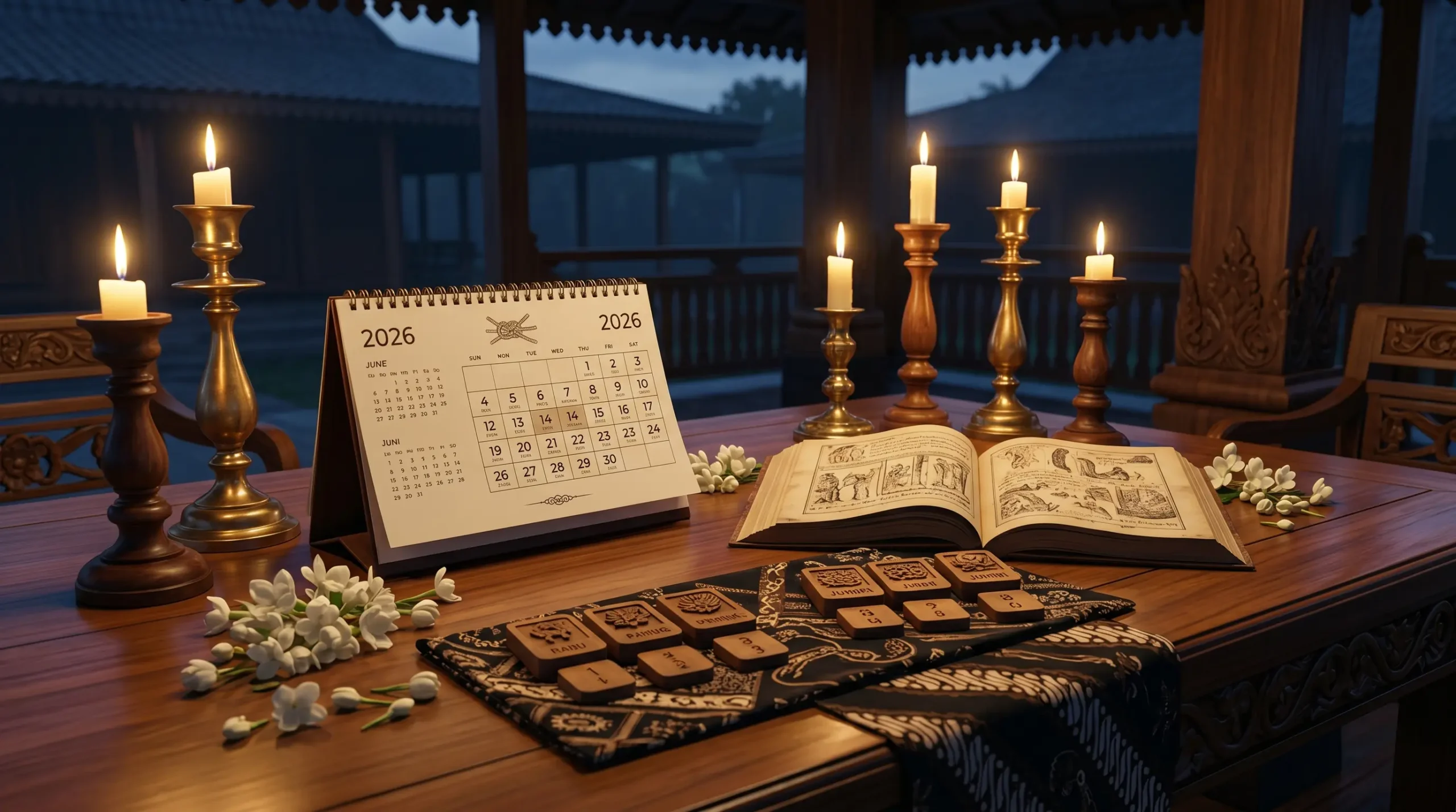 Hari baik menikah 2026 menurut kalender Jawa weton pasaran neptu geblak dan kesiapan keluarga