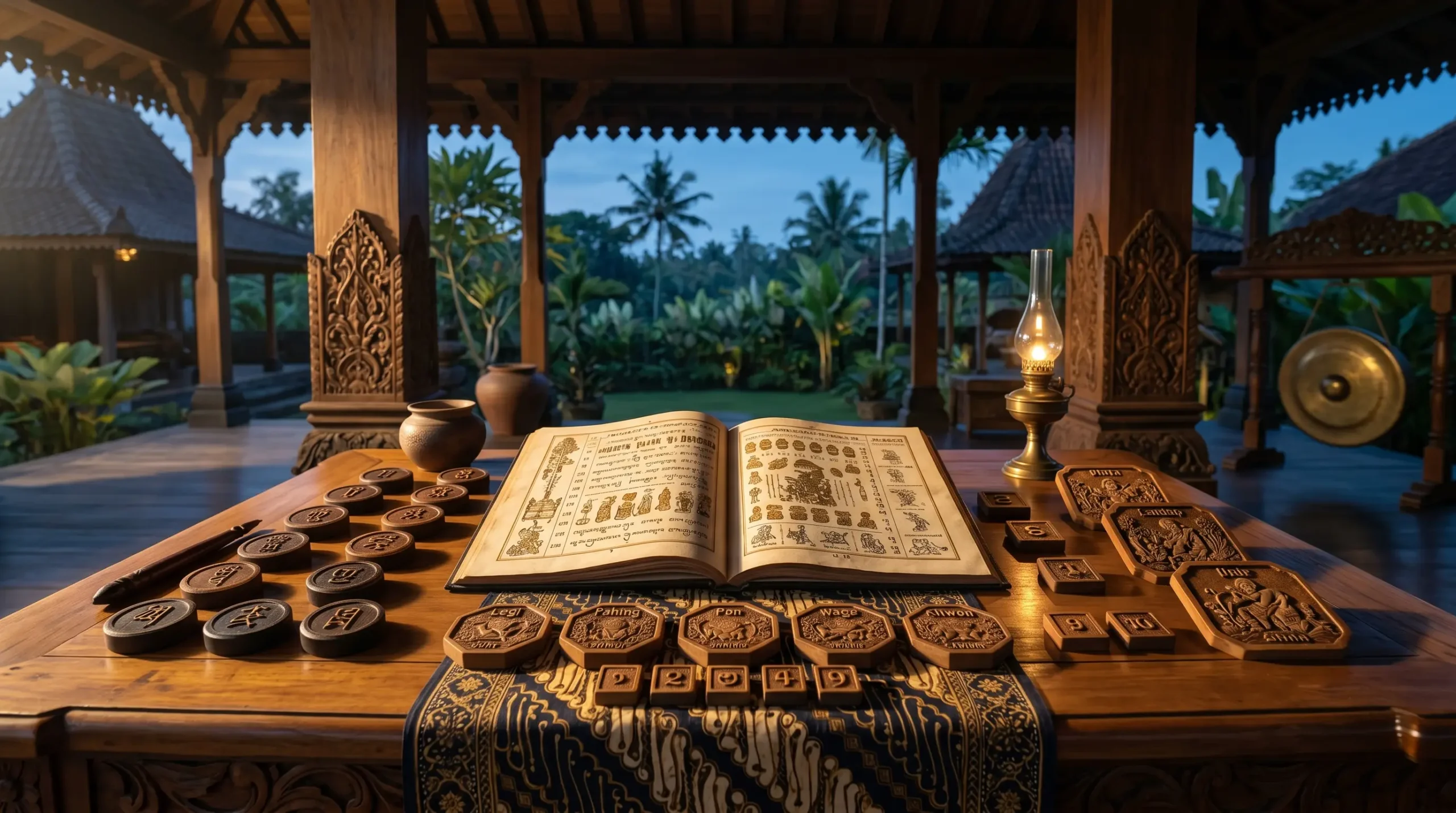 Javanese weton calendar with weekday pasaran neptu wuku and Pawukon