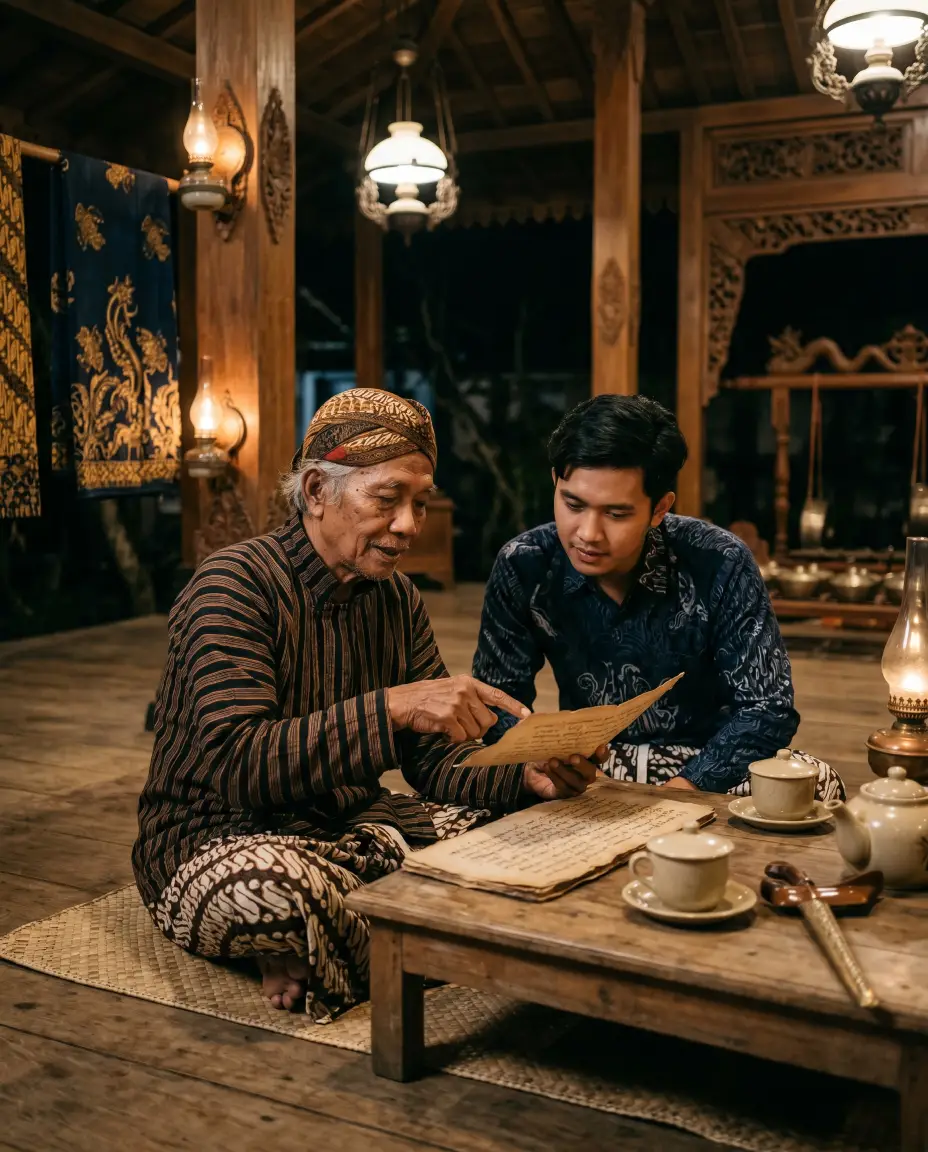 makna nrimo dan narima dalam budaya Jawa