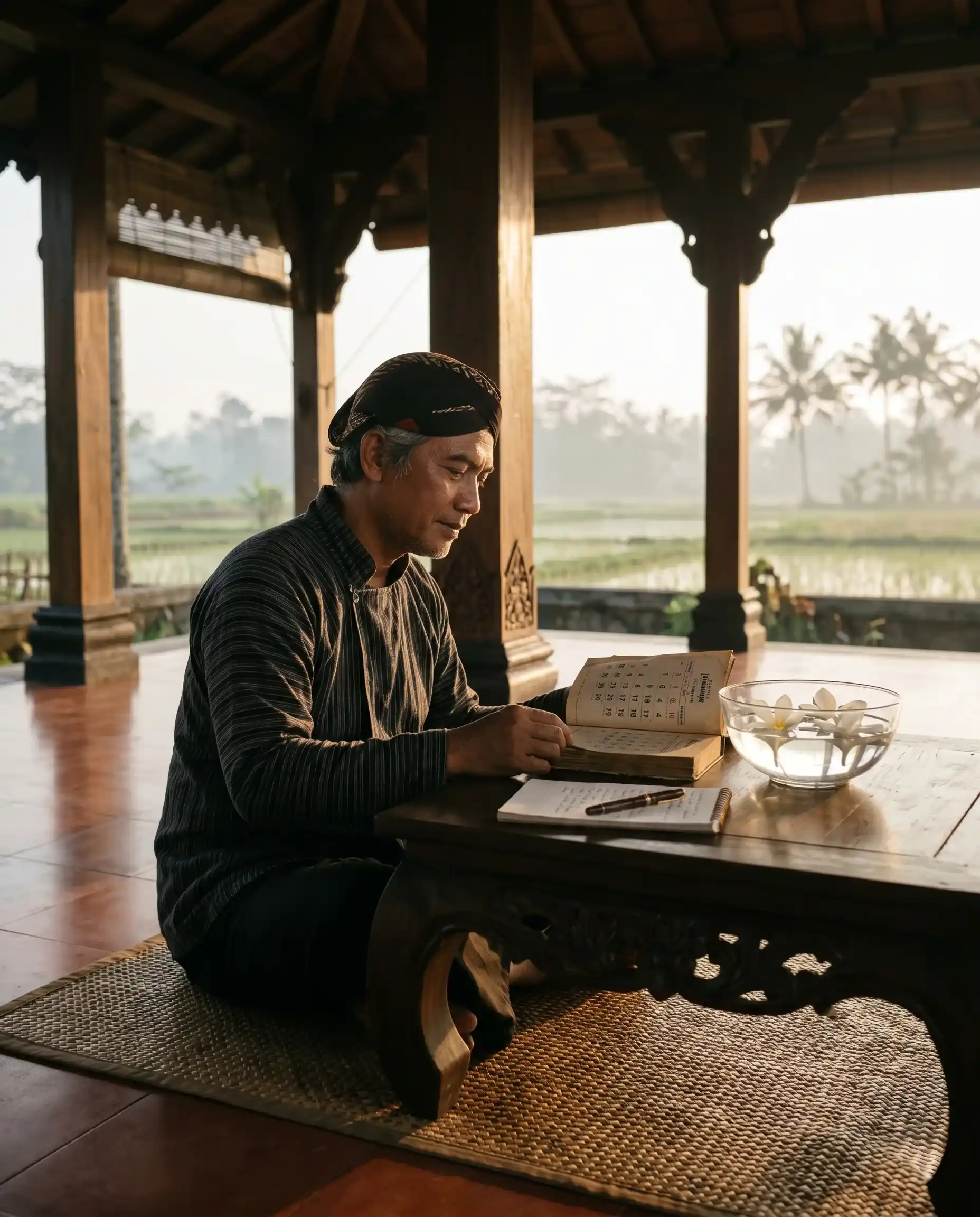 olah rasa in reading Weton Tulang Wangi with care and reason