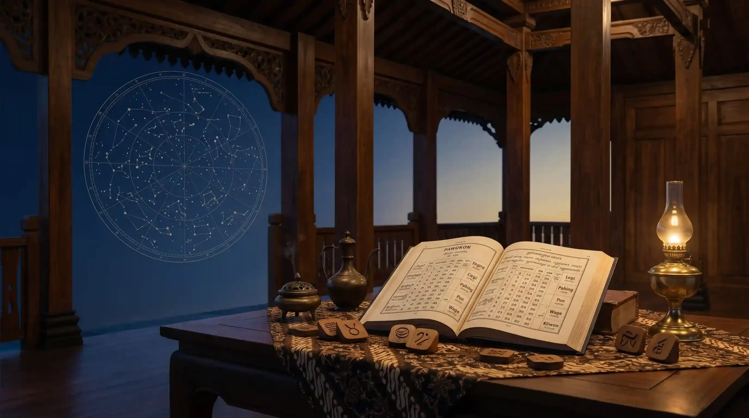 Javanese Weton vs Western Zodiac comparison with pasaran neptu and star signs