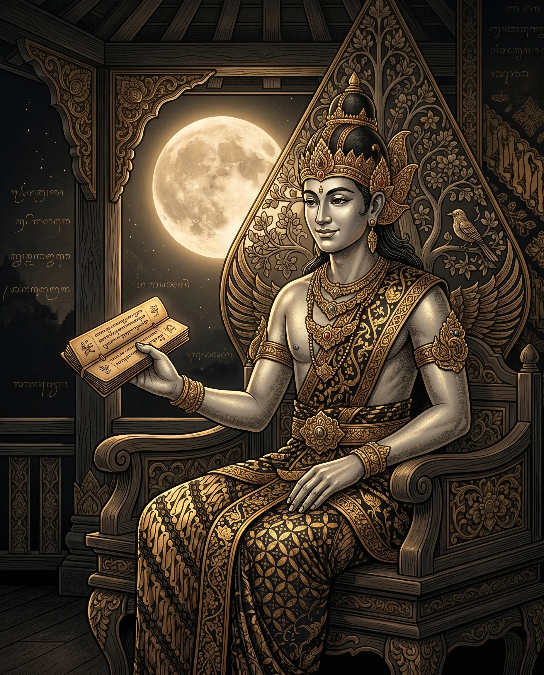 Wuku Gumbreg dan Batara Candra sebagai simbol ketenangan dalam Pawukon Jawa