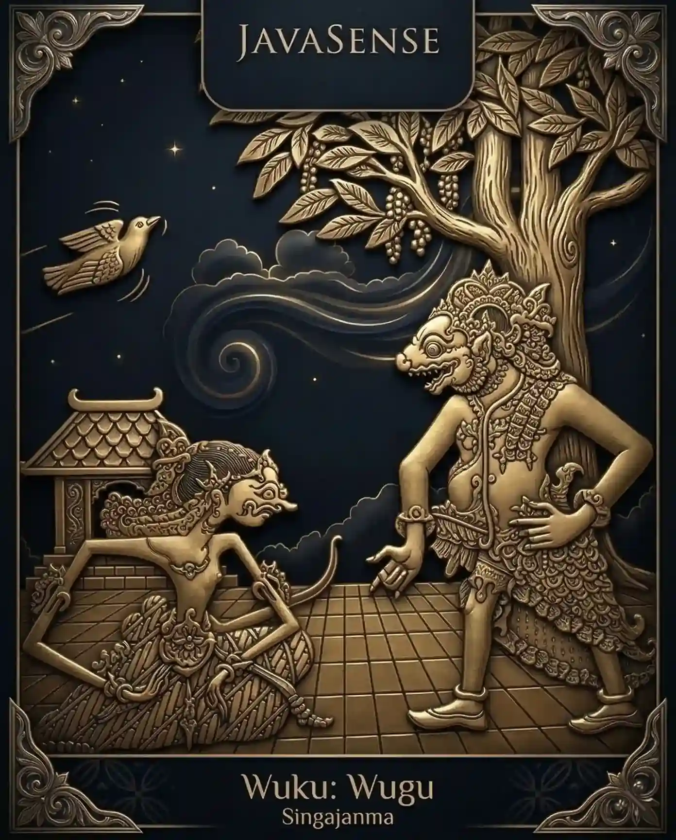 Bethara Singajanma, Wuni, Kepodhang, Gedhong Belakang, dan Akasa Uwung-uwung dalam Wuku Wugu