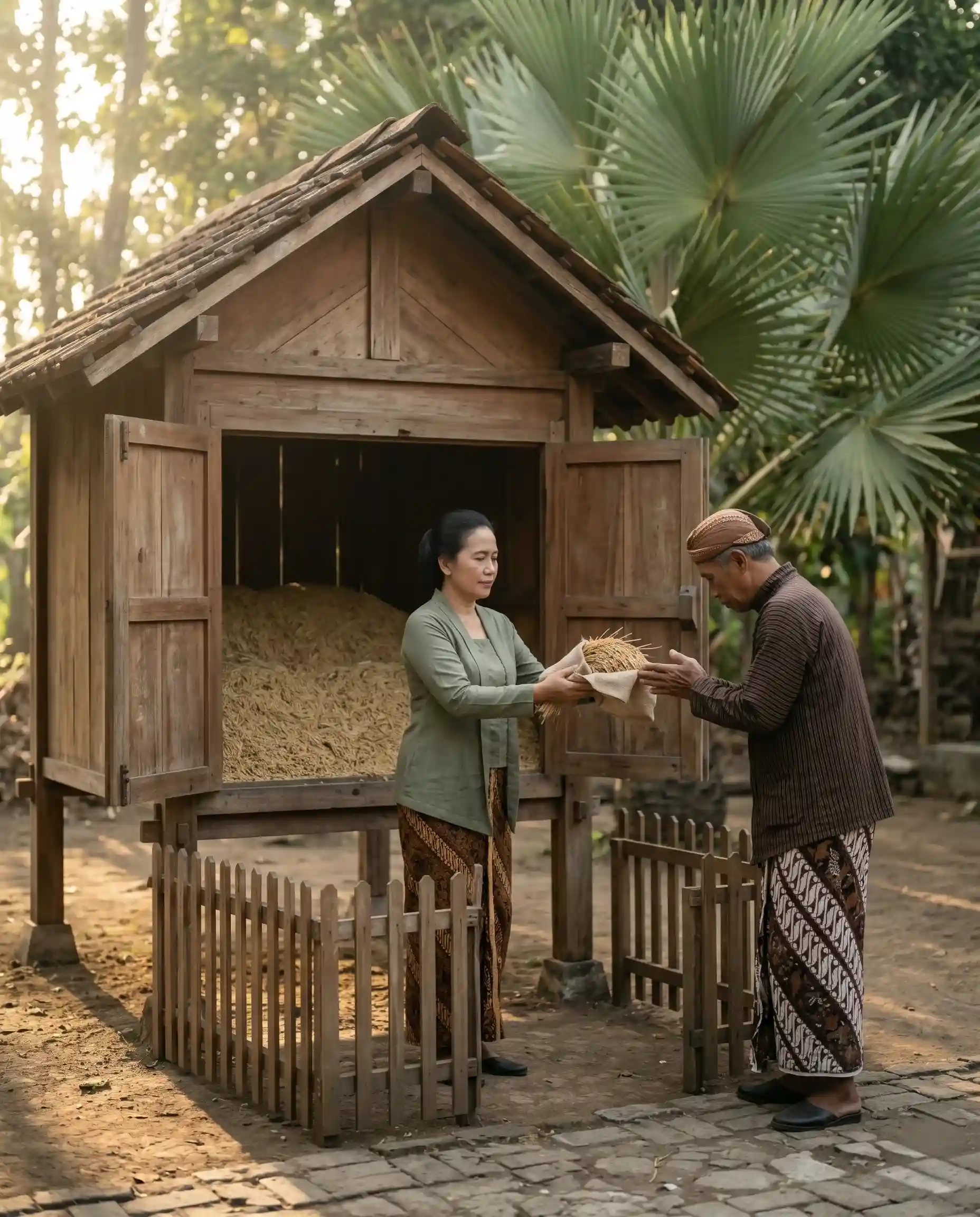 Wuku Wuye untuk rezeki, lumbung, batas kepercayaan, dan Sanjabaya