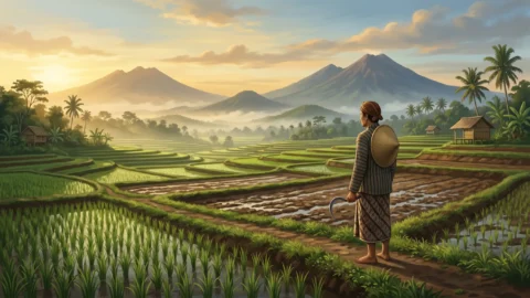 the 12 mangsa cycle in the Javanese Pranata Mangsa seasonal calendar